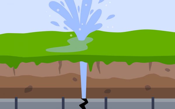 Underground Water Leak